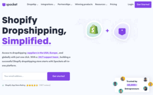 Spocket: Simplify Dropshipping with Quality Local Suppliers