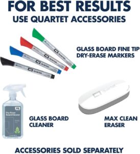 Quartet Glass Whiteboard Desktop Easel Review