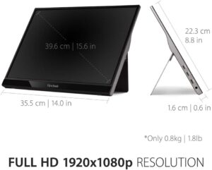 ViewSonic VG1655 Portable Monitor Review